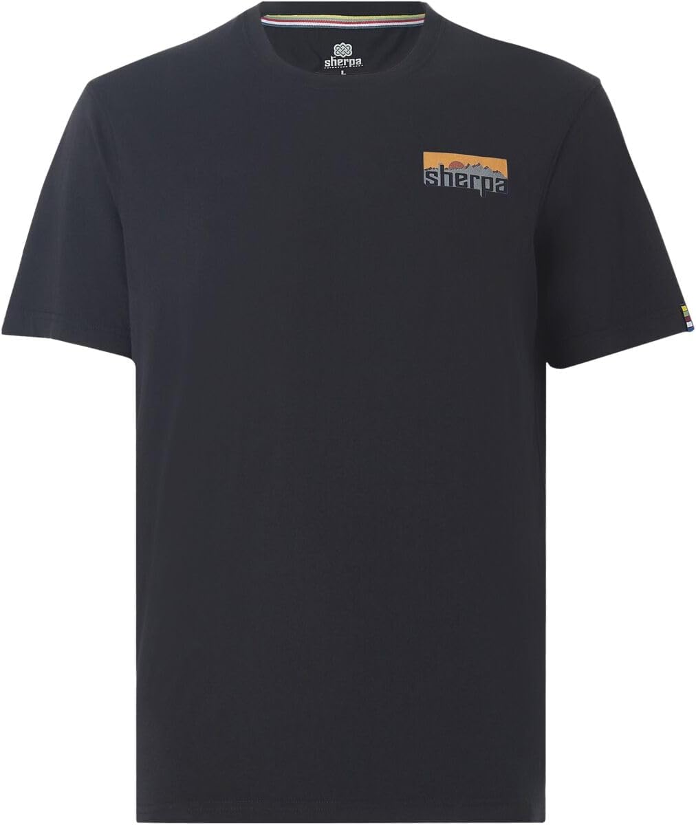 Sherpa Sokaa Tee Men S Black Sherpa, S Black Sherpa