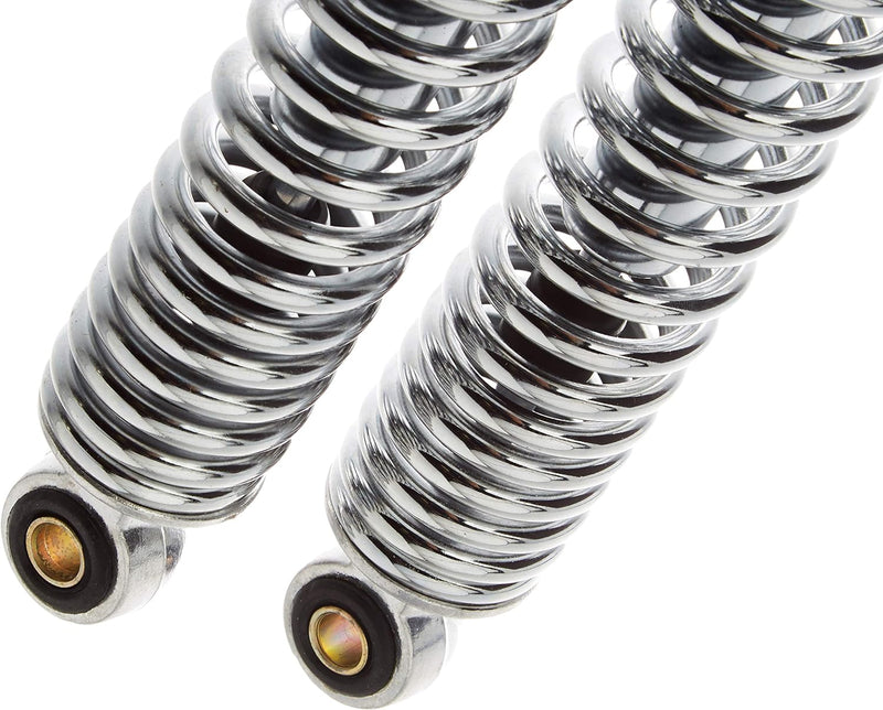 Stossdämpfer Satz universal Chrom 360mm - Mofa, Mokick, Moped