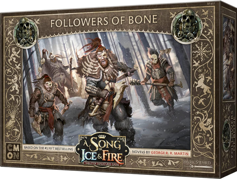 Cool Mini or Not - A Song of Ice and Fire : Free Folk Followers of Bone Unit Expansion - Miniature G