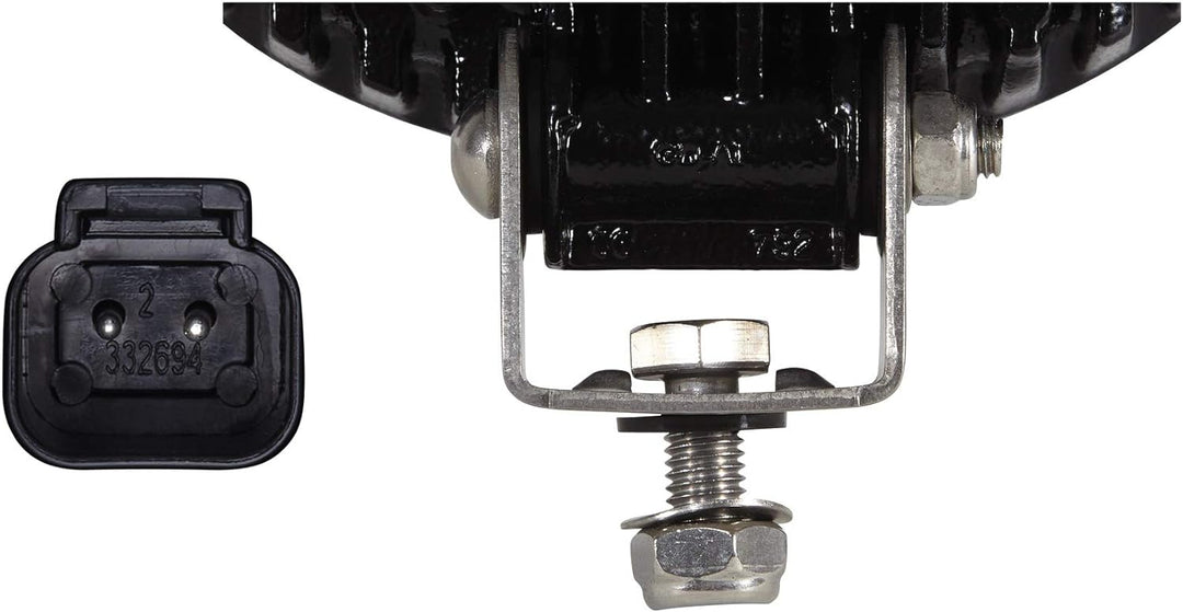 HELLA - LED-Arbeitsscheinwerfer - Oval 100 Gen. II - 12/24V - 4400lm - Anbau/geschraubt - schwenkbar
