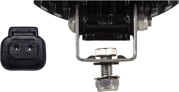 HELLA - LED-Arbeitsscheinwerfer - Oval 100 Gen. II - 12/24V - 4400lm - Anbau/geschraubt - schwenkbar