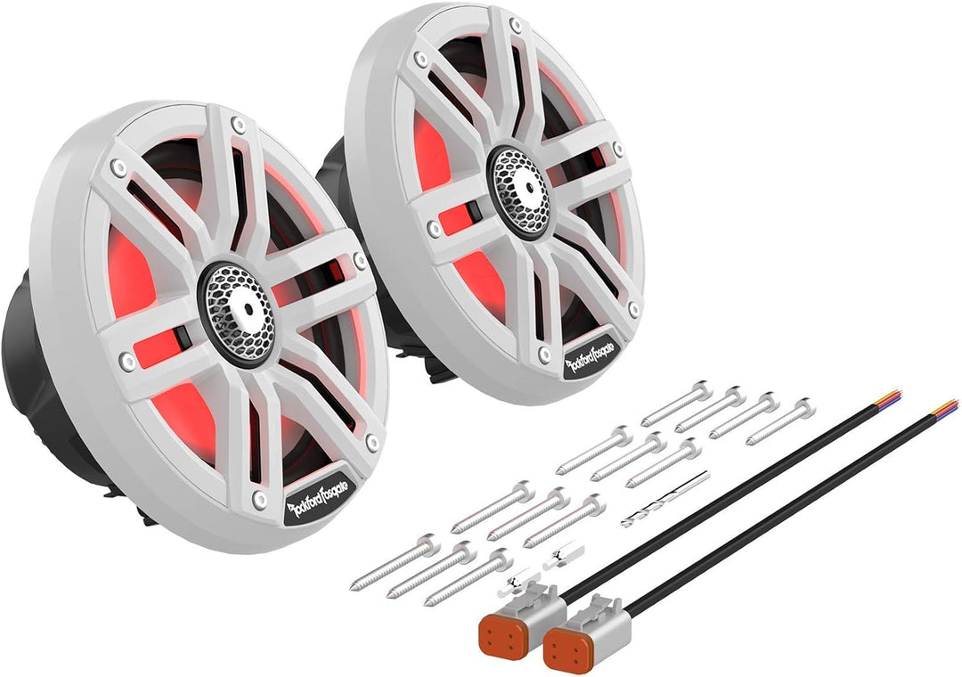 Rockford Fosgate Marine M2-65 Color OPTIX - 16cm 2-Wege Lautsprecher weiss