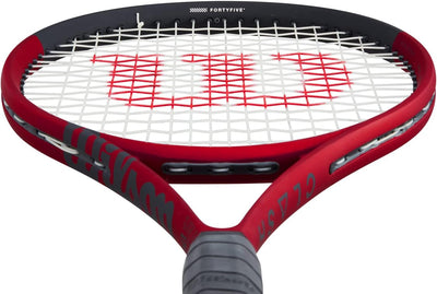 Wilson Tennisschläger Clash 100UL v2.0, Carbonfaser, Grifflastige Balance, 281 g, 68,6 cm Länge Grif