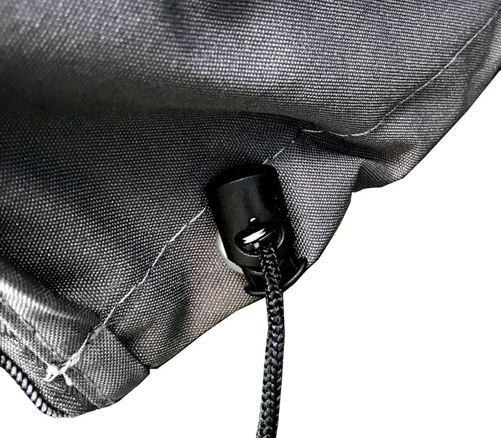 QUICK STAR Gitterbox Abdeckung 125x85x87cm Grau Schutzhülle Abdeckplane