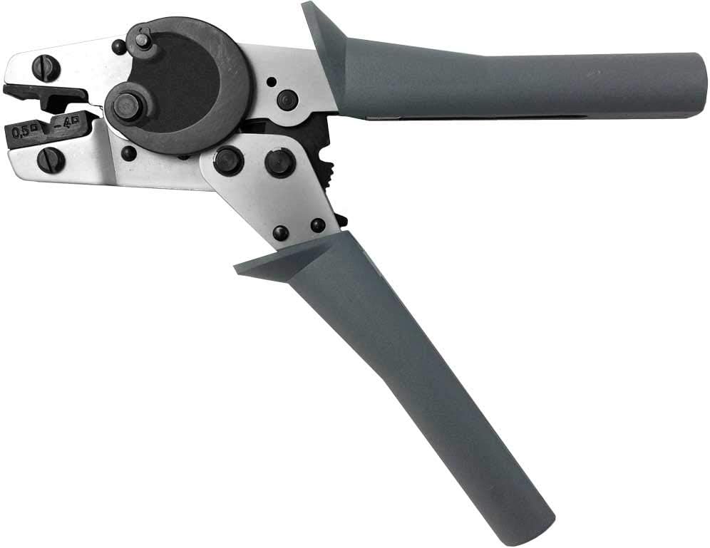 Silver Line by Weidmüller Crimpwerkzeug 4U Z GER (Arbeitsbereich 0,5 – 4,0 mm², mit Entriegelungsmög