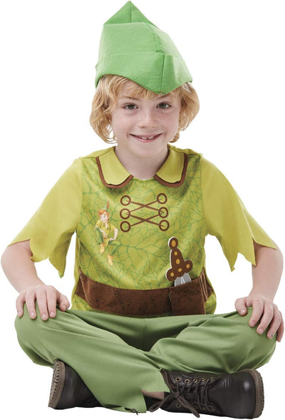 Rubie's Offizielles Disney-Kinderkostüm Peter Pan, Grösse M, 5-6 Jahre, Körpergrösse 116 cm