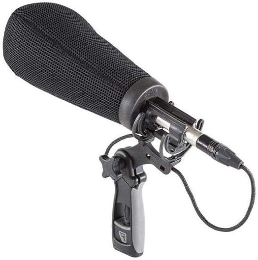 Rycote 033203 18cm 19-22mm Standard Hole Super Softie Microphone Windshield,Black