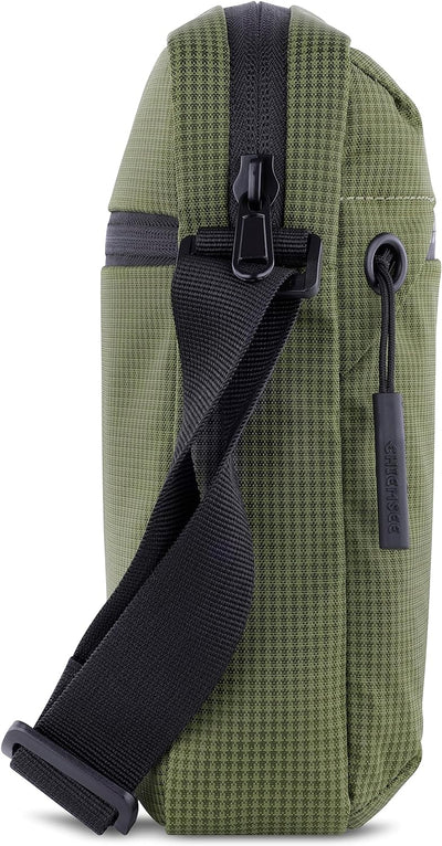 Chiemsee Light N Base kleine Schultertasche Messenger Bag Kuriertasche Olive, Olive