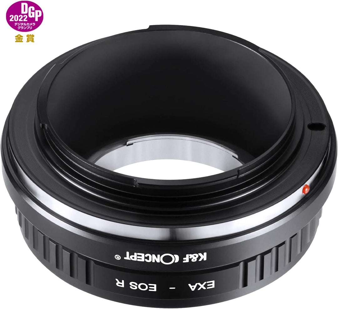 K&F Concept Lens Mount Adapter EXA-EOS R Manueller Fokus Kompatibel mit Exakta, Auto Topcon Objektiv