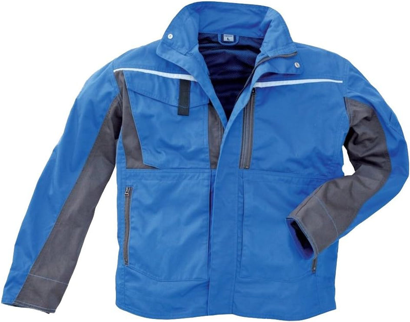 Excess 221-2-41-23/M Arbeitsjacke "Champ", Grösse M, blau / grau