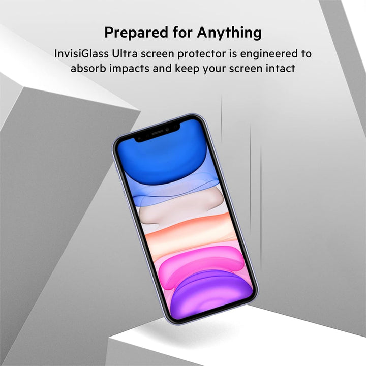 Belkin ScreenForce InvisiGlass Ultra antimikrobieller Displayschutz für das iPhone 11 (iPhone 11 Dis