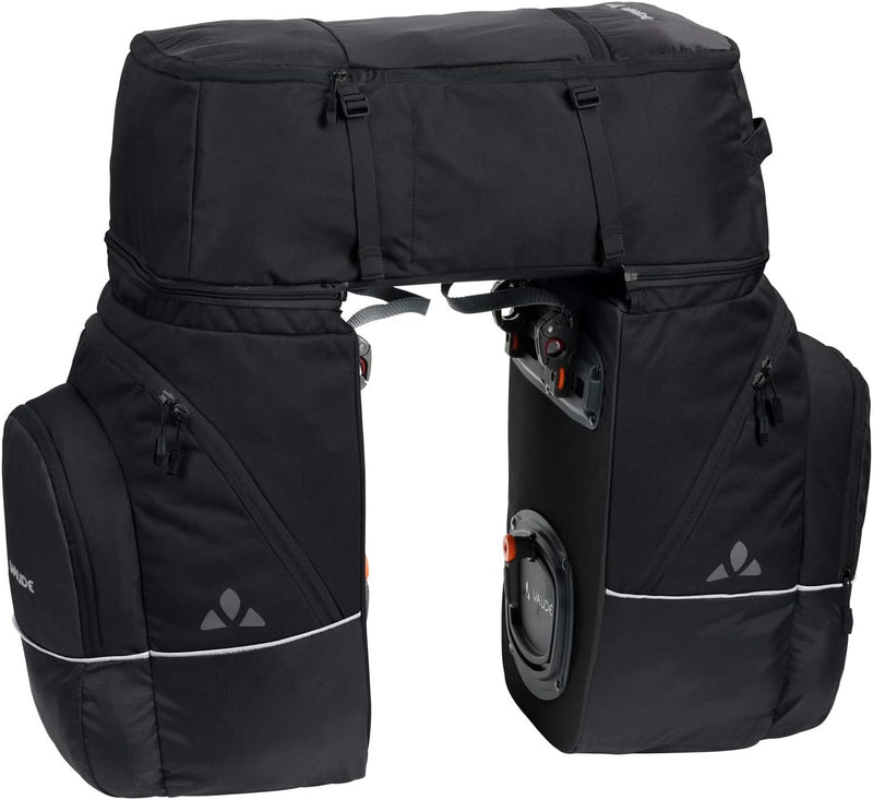 Vaude Karakorum Hinterradtaschen Black Uni Einheitsgrösse, Black Uni Einheitsgrösse