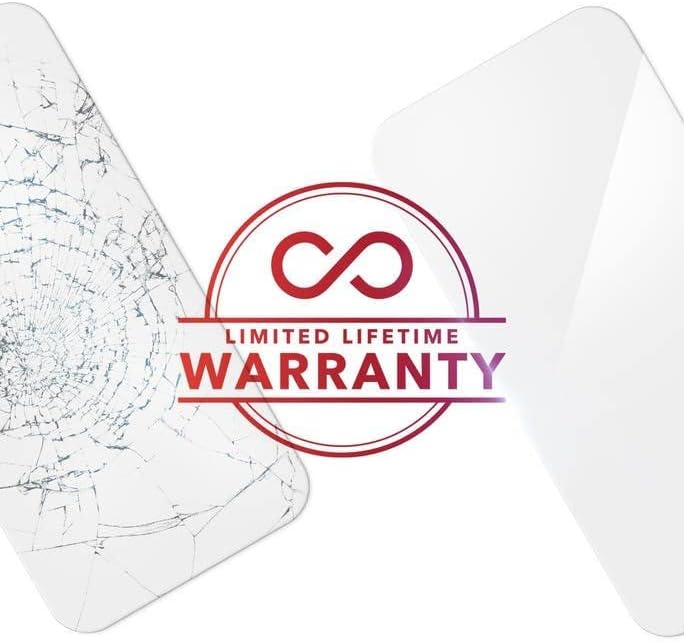 ZAGG InvisibleShield Fusion XTR Curve Displayschutzfolie für Samsung Galaxy S22, gehärtetes Glas, an