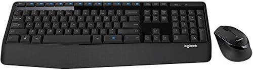 Logitech Wireless Combo MK345 RF Wireless Tastatur Französisch schwarz