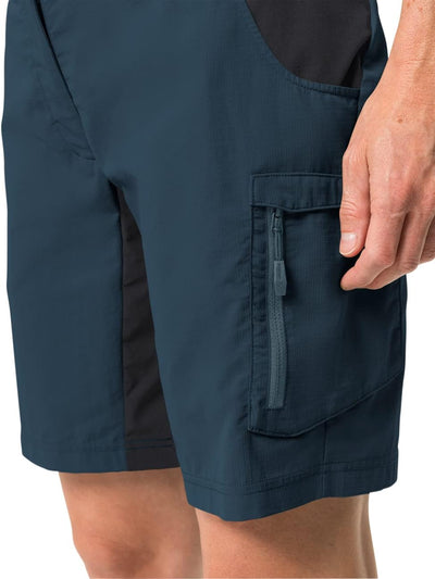 VAUDE Damen Bike Shorts Women's Qimsa Shorty 44 Dark Sea, 44 Dark Sea