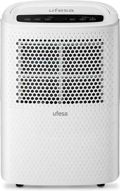 Ufesa DH5010 - Luftentfeuchter 200W, Leise, 10 l Entfeuchtungskapazität, mit Ablaufschlauch