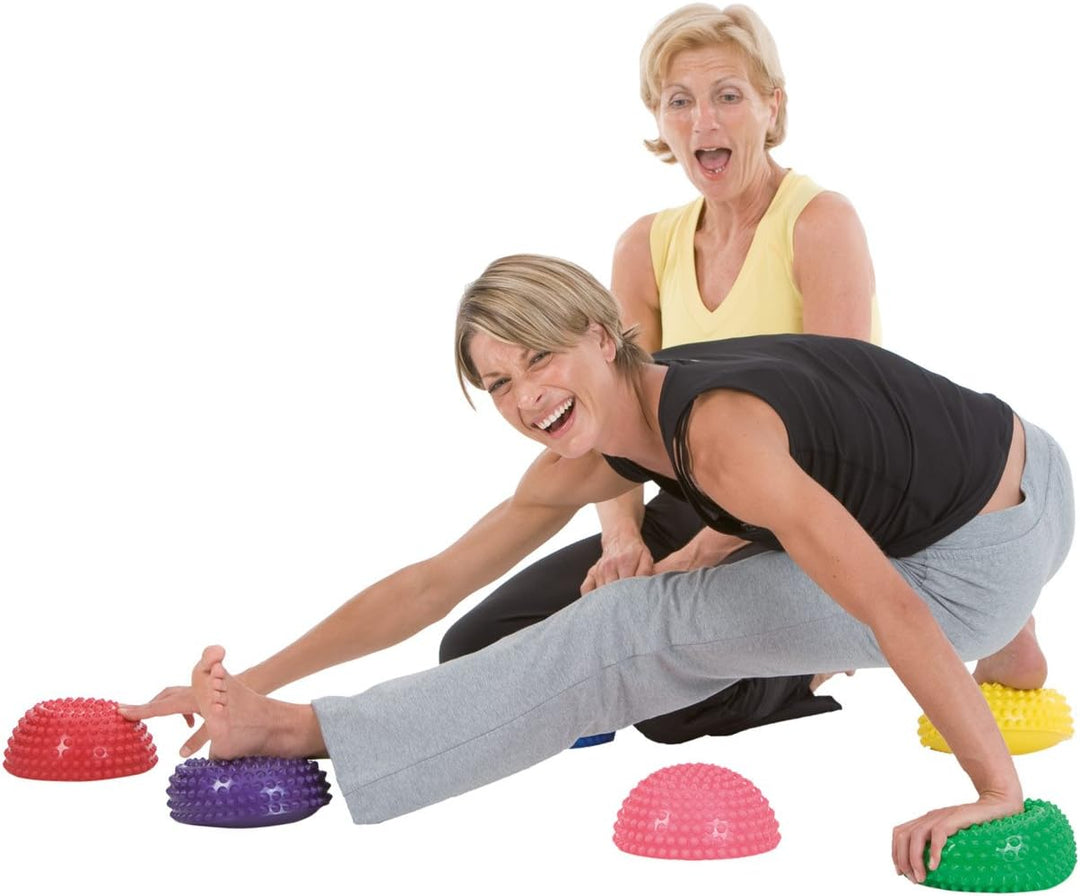 Senso Balance Igel 6er Set von TOGU / luftgefüllte Halbkugeln mit Noppen / 16 cm / Material: Ruton /