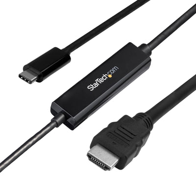 StarTech.com USB C auf HDMI Kabel - 1m - 4K -Thunderbolt 3 kompatibel - USB Typ C zu HDMI Adapter Ka