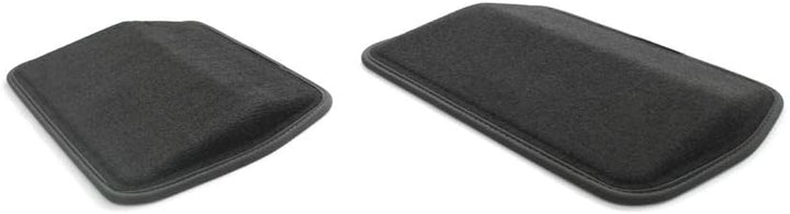 Skoda 000061141A Fussstütze Lounge Step Fussraum Fussmatte Textil Komfort Fussablage, Schwarz