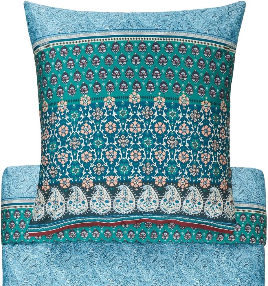 Bassetti Bettwäsche, Baumwolle, GRÜN, 200x200, 3 200x200 Grün, 200x200 Grün