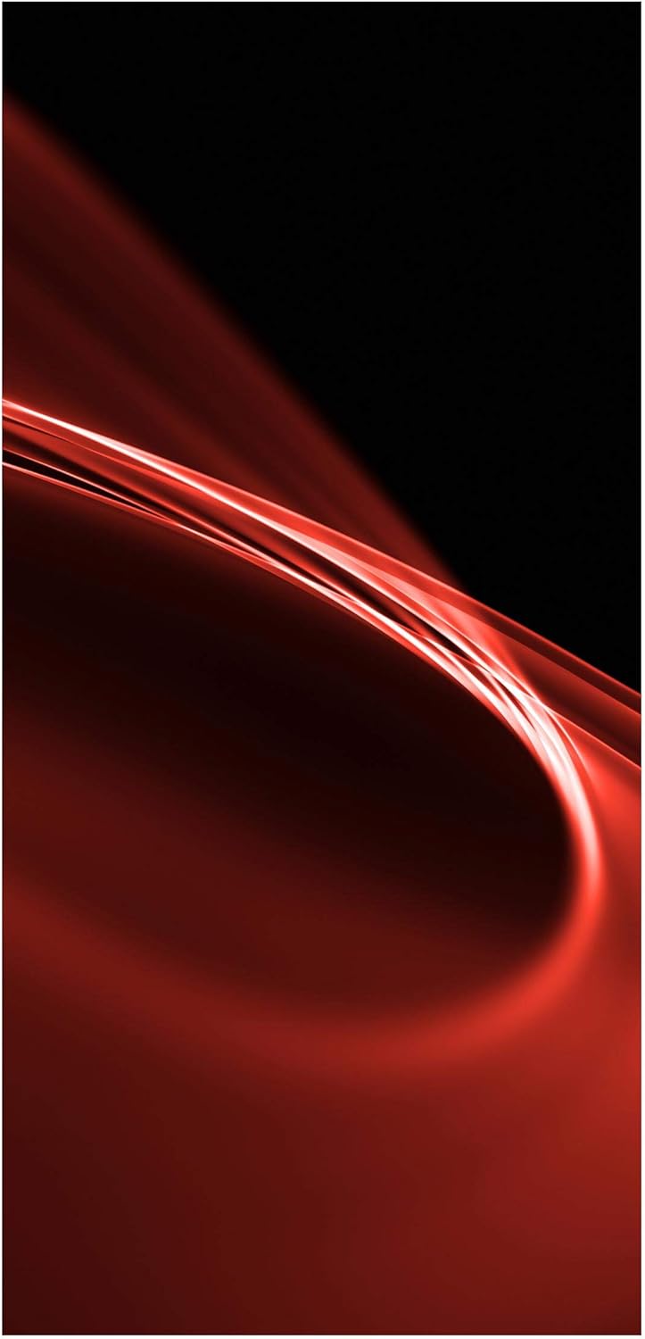 Bilderwelten Raumteiler Red Wave 250x120cm inkl. transparenter Halterung 250x120cm incl. transparent