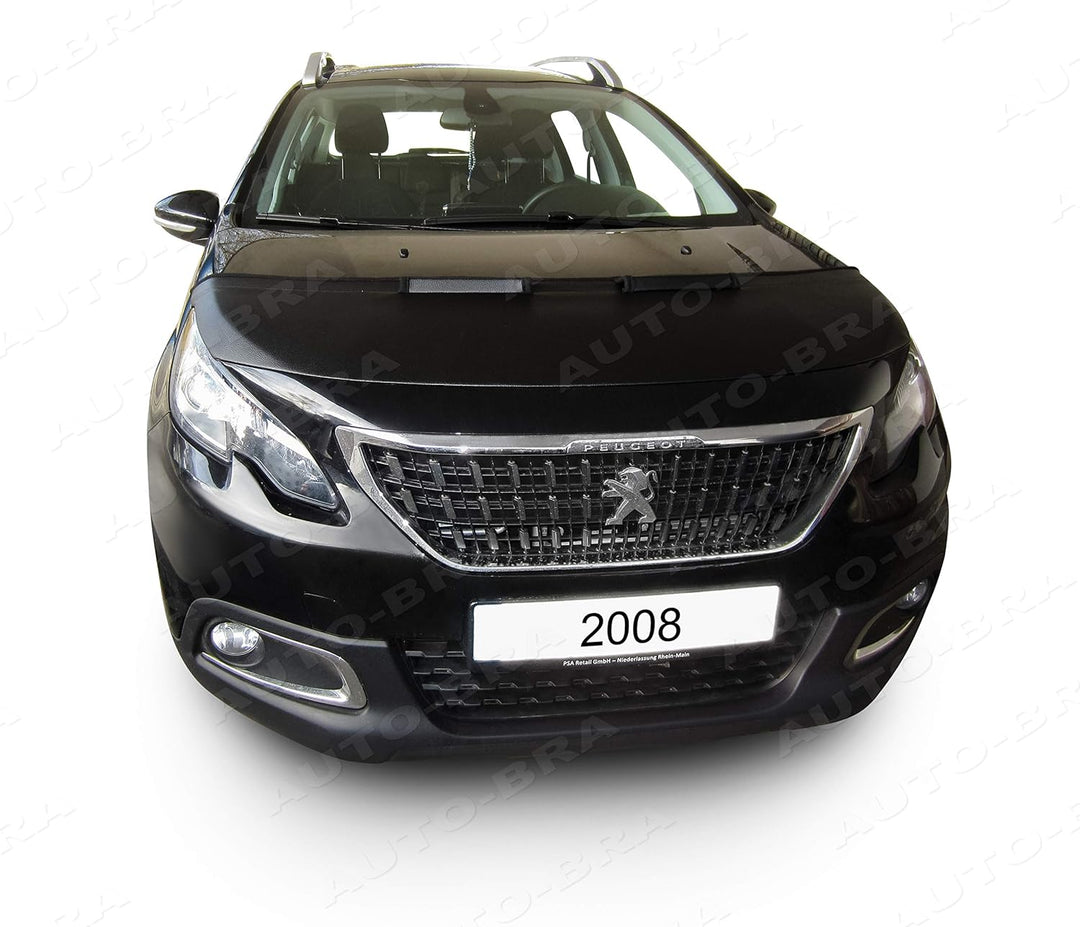 Auto-Bra AB3-00459 kompatibel mit Peugeot 2008 Bj. 2017-2019 Haubenbra Steinschlagschutz Tuning Bonn