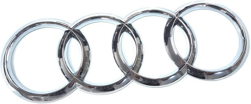 Audi 4G58537422ZZ Ringe Logo Zeichen Heckklappe Emblem chrom, nur Limousine