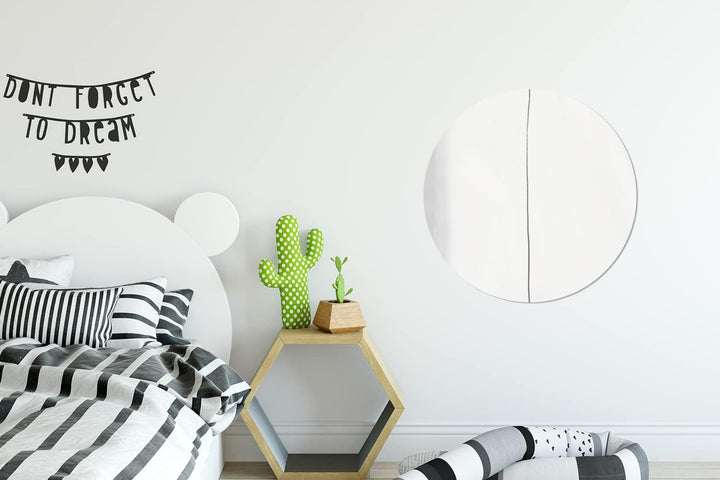 MuchoWow Wandbild Rund Wanddeko Deko Wohnzimmer Bilder 60x60 cm Abstrakt - Linie - Design - Taupe 60