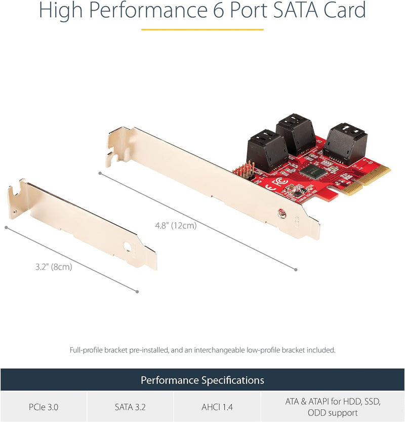 PCIE SATA Controller Cards