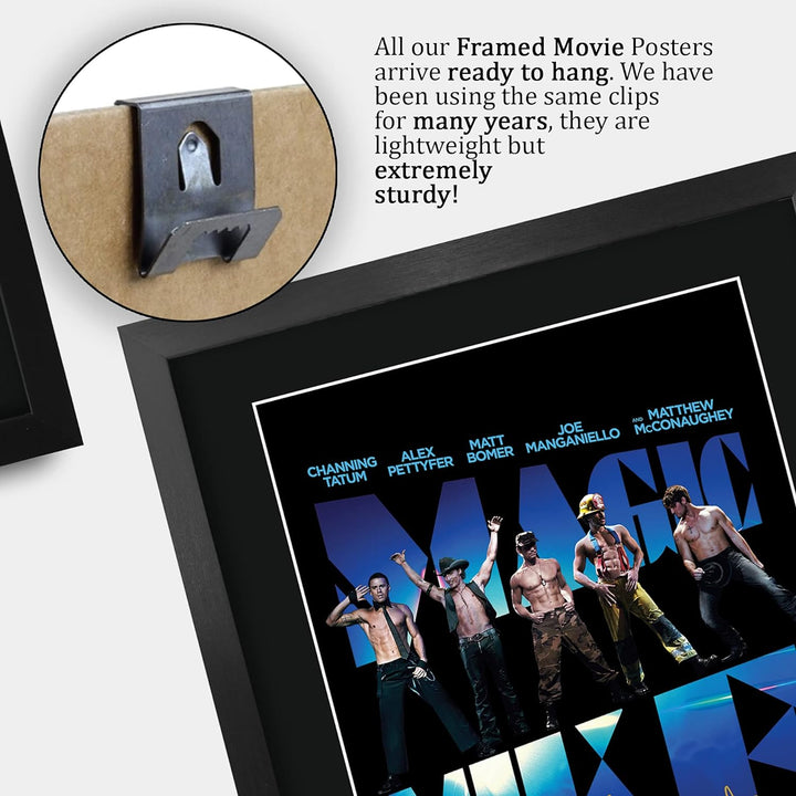 HWC Trading FR A3 Magic Mike Channing Tatun Gifts Bedrucktes Poster mit Autogramm für Film-Fans – A3