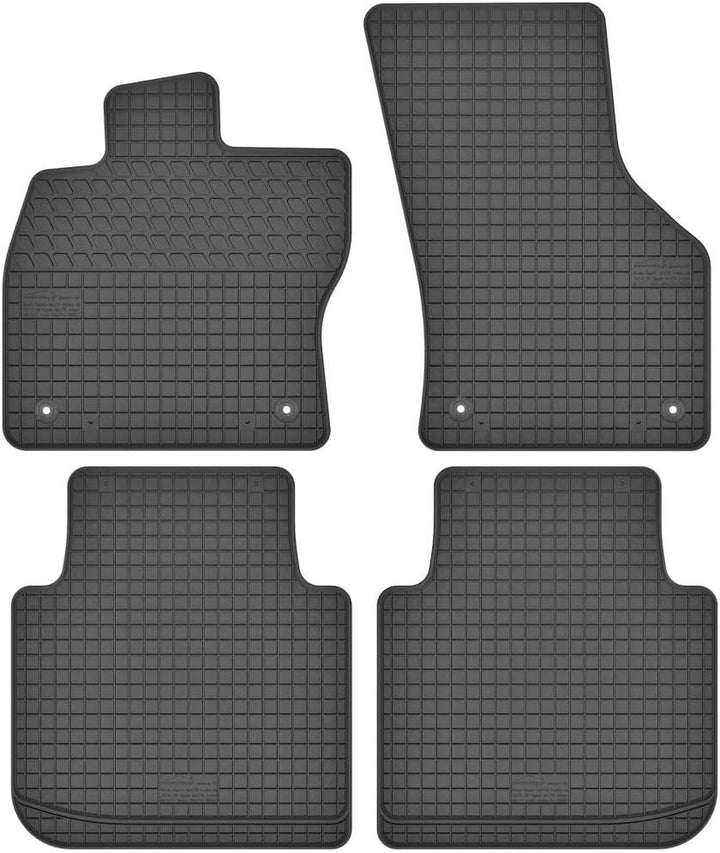 Fussmatten Vorne und Hinten 4er Set für VW Arteon ab 2017 Gummi Gummimatten Vorne, Hinten, Vorne, Hi