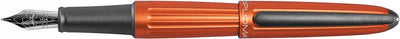 DIPLOMAT - Geschenkset Füllfederhalter Aero Stripes - Orange - 1 Füllhalter + 1 Tintenfass mit orang