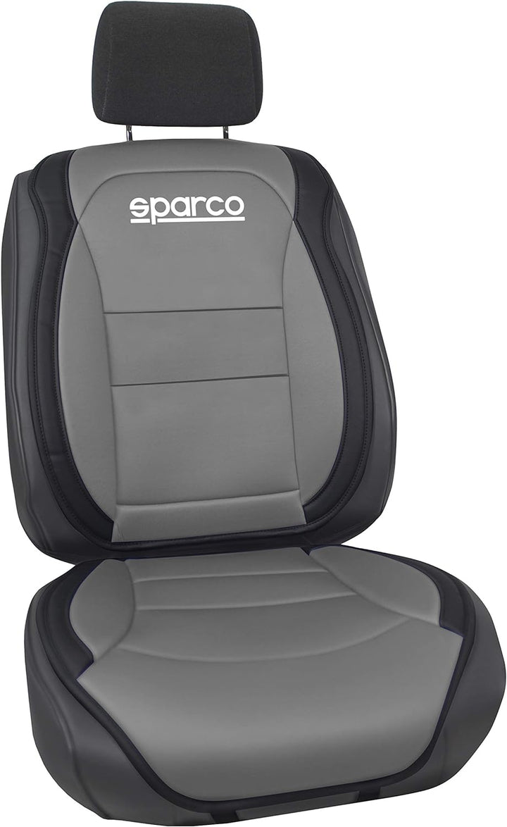 SPARCO 6922516328376 Ergonomische Rückenlehne Farbe, Schwarz/Grau 424 GRAU, 424 GRAU