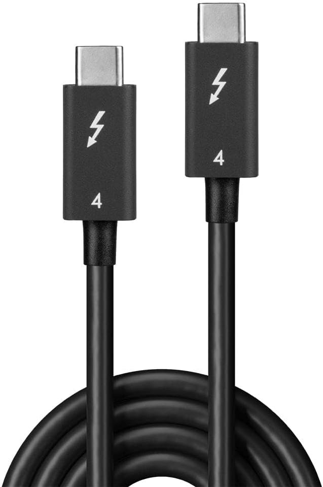 LINDY 1 m Thunderbolt 4 Kabel, 40 Gbit/s, passiv