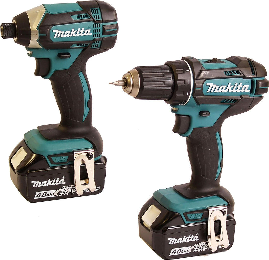Makita Combo Kit Akku-Bohrschrauber Set DLX2127MJ DDF482 + DTD152 + 2 x 4,0AH + DC18RC im Makpac Gr.