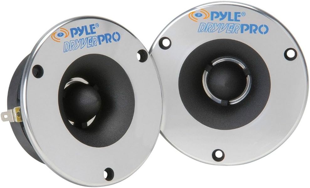 PAAR VON ÜBER TWEETER PYLE PDBT18 VON 300 WATT RMS E 600 WATT MAX ZU HEIRATEN VON 10,00 CM DI DIAMET