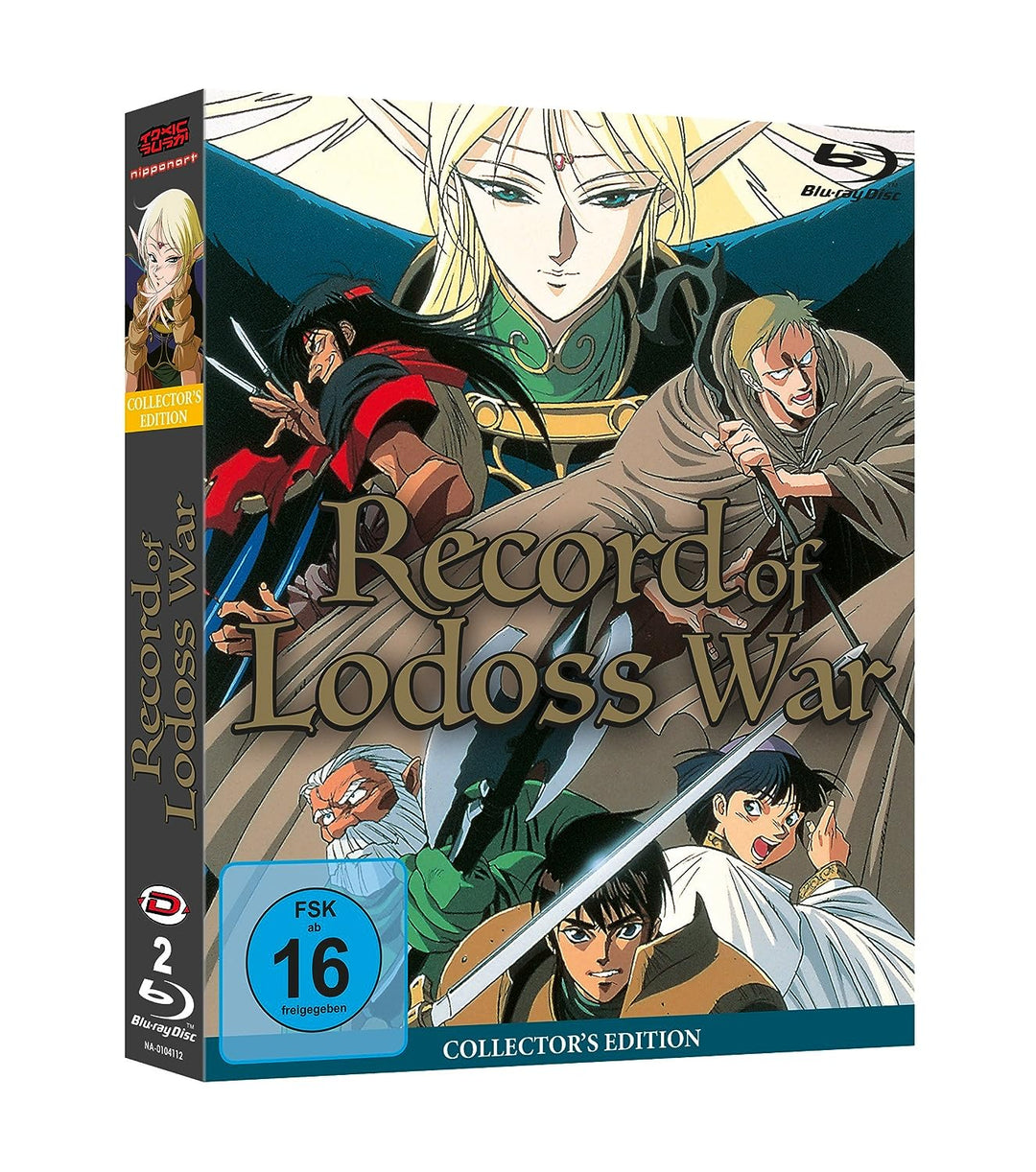 Record of Lodoss War - Gesamtausgabe - [Blu-ray], Blu-ray