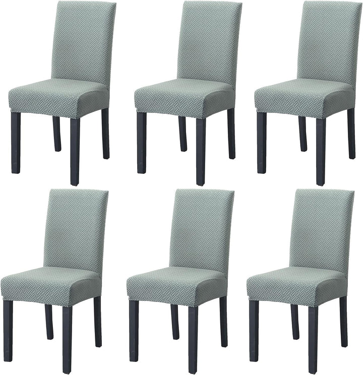 PETCUTE Stuhlhusse stuhlüberzug hussen für stühle Stretch stuhlschleifen Stretch stuhlhussen Grün 6e