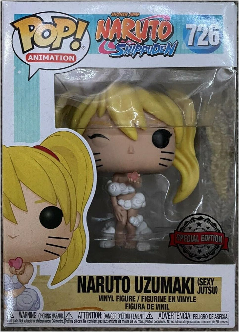 Funko Pop! Naruto Sexy Jutsu Exclusive Bundled with Pop Protector