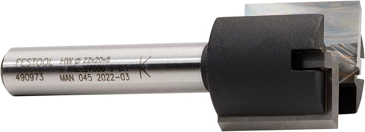 Festool Nutfräser HW S8 D22/20 22 x 20 mm HW, 22 x 20 mm HW