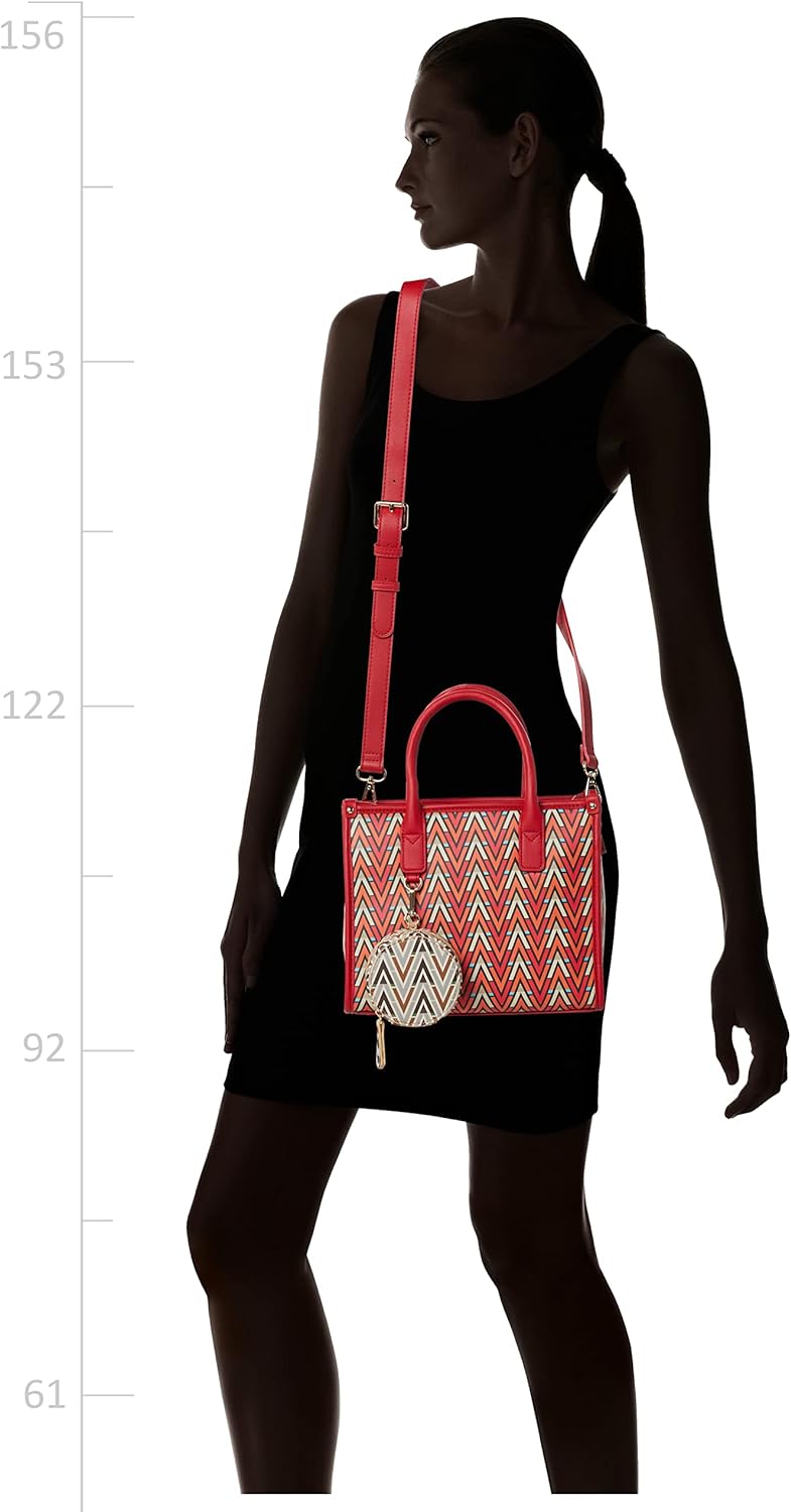 VALENTINO Bags Tonic - Handtasche 26 cm Rosso / Multicolor, Rosso / Multicolor