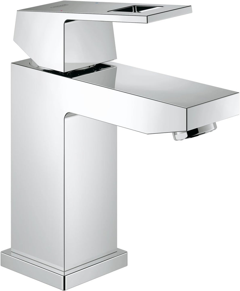 GROHE Eurocube - Waschtischarmatur EcoJoy (wassersparend, mit Temperaturbegrenzer), chrom, 2313200E,