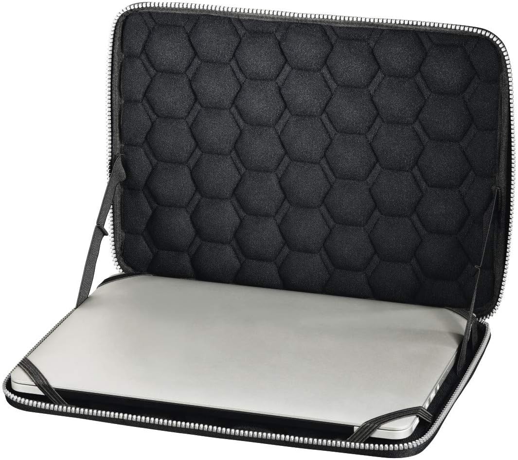 Hama jsq Notebooktasche, Hartschale, 36 cm (14,1 Zoll), Schwarz 36 cm Schwarz, 36 cm Schwarz