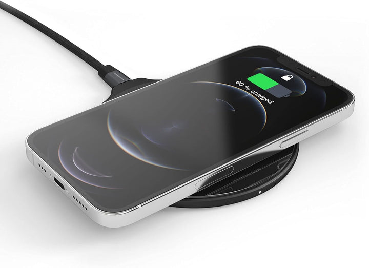 VONMÄHLEN Aura - Qi zertifiziertes 15W Wireless Ladegerät - Mit 4in1 18W Netzteil - Wireless Charger