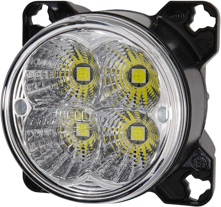 HELLA - LED-Arbeitsscheinwerfer - Modul 90i - 12/24V - Einbau/Schraubanschluss - 4-Punkt Befestigung