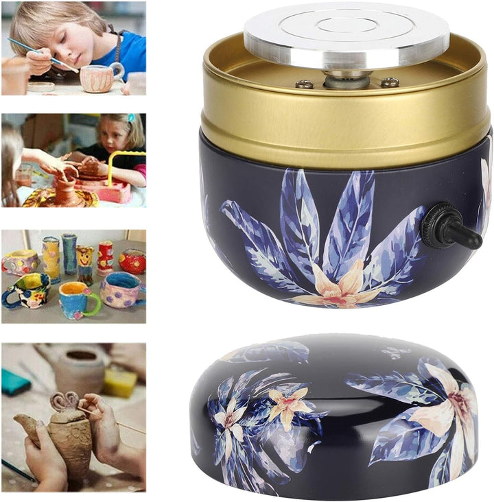 Töpferscheibenmaschine | Elektrische Keramik Maschine | Mini Pottery Wheel für Erwachsene/Kinder/Anf