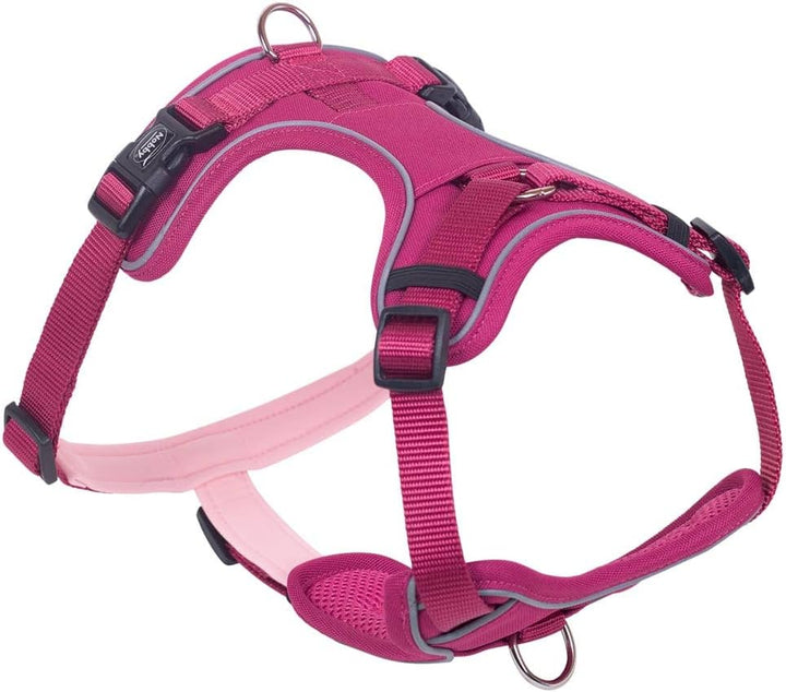 Nobby Komfort Geschirr MAILO, himbeere, M: Brust: 35-50 cm, Bauch: 60-75 cm, B: 20 mm, 1 Stück
