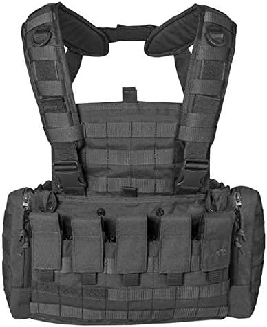 Tasmanian Tiger TT Chest Rig MKII M4 Militär Gurtzeug Kampfmittel-Weste mit 5 M4 Magazin-Taschen und