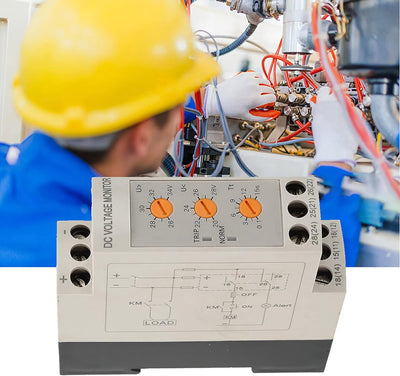 Tyenaza Überspannungs-Unterspannungsschutz - DC 12V/24V/36V/48V Überspannungs- und Unterspannungssch