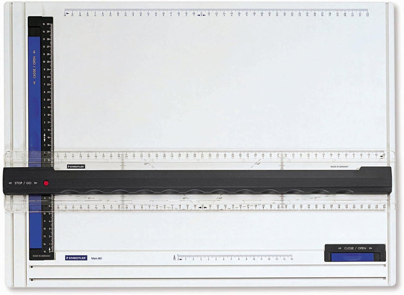Staedtler LR 661 Zeichenplattentasche mit Griff, für Zeichenplatten DIN A3 + Zeichenbrett DIN A3 + Z